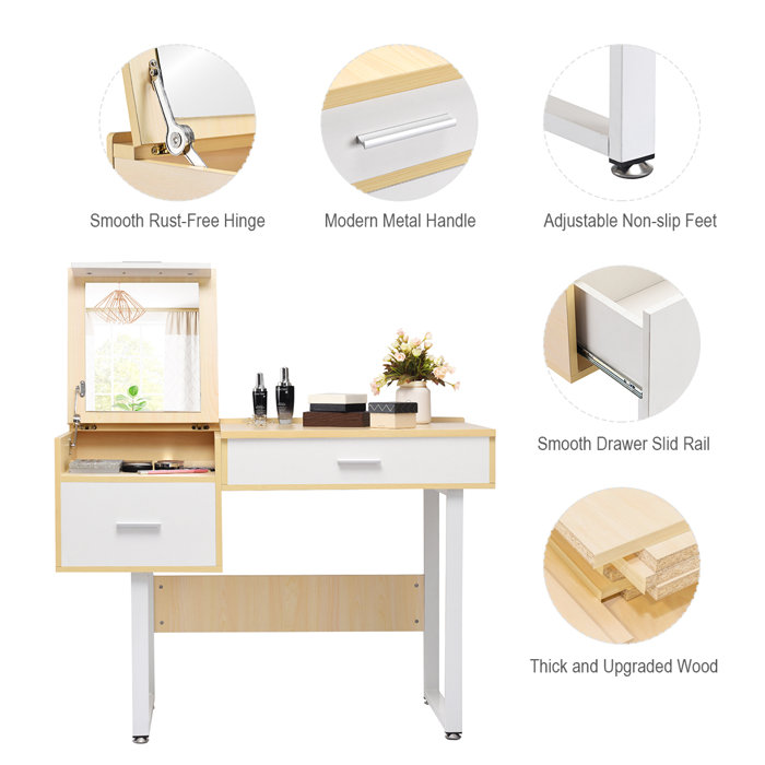 Ebern Designs Sitton Vanity & Reviews Wayfair